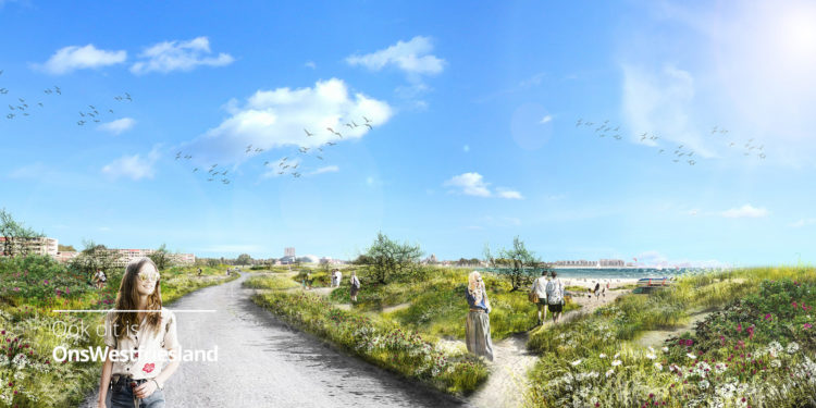 Nieuwe schetsen tonen contouren stadsstrand Hoorn