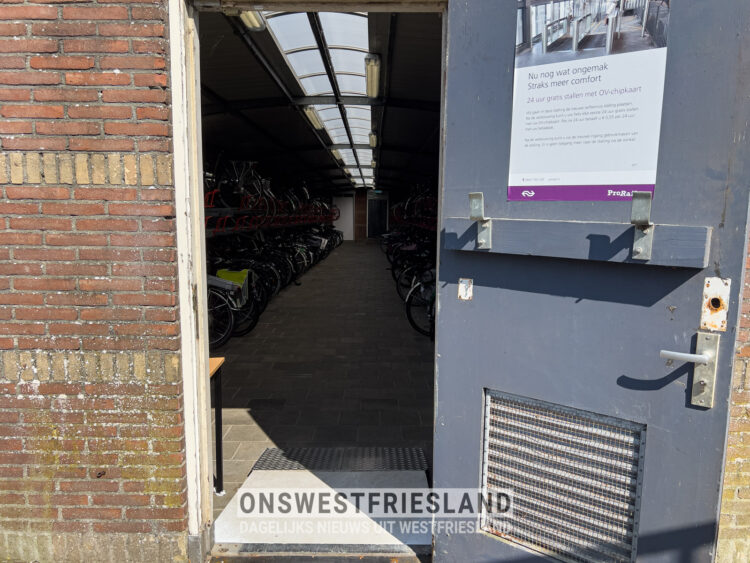 Wijziging fietsenstalling NS Hoorn: NS neemt beheer over en past tarief aan