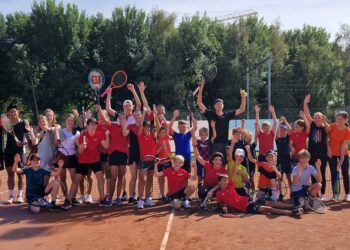 Wimbledon debutant Gijs Brouwer verzorgt clinic bij TPV Hoorn