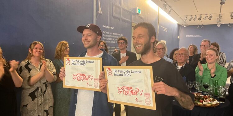 Levie Noë en STHOM Winnaars van de Feico de Leeuw-Award 2023