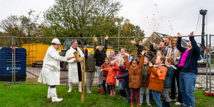 Start nieuwbouw basisschool De Tandem in Hoorn