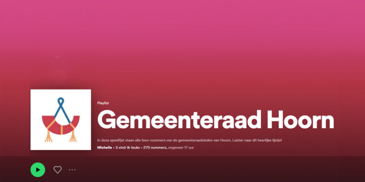 Wat zijn de favo-nummers van Hoornse raadsleden?
