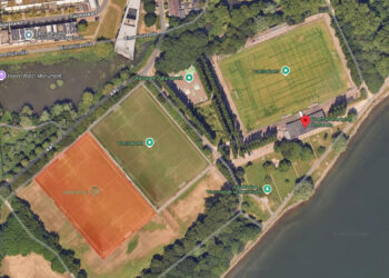 Hollandia blijft in Julianapark; c-veld gedraaid, restand ruimte terug naar gemeente