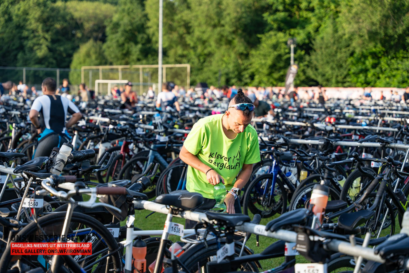 Foto’s IRONMAN Westfriesland 2025; Voor zwem start