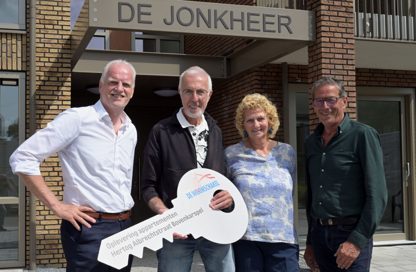 Nieuwe huurappartementen opgeleverd aan Hertog Albrechtstraat in Bovenkarspel