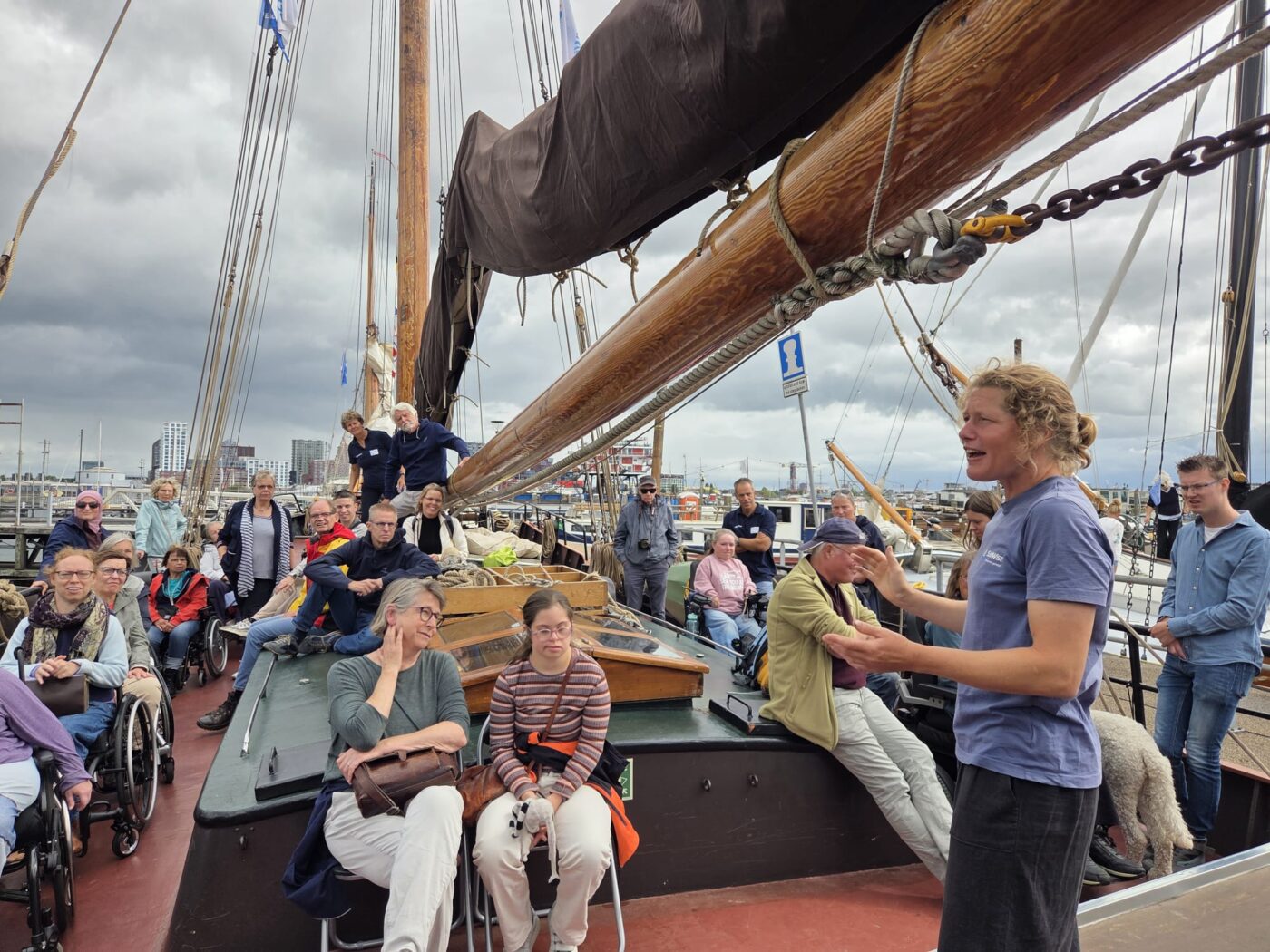 SailWise viert jubileum Klipperrace mee met inclusieve klipper Lutgerdina