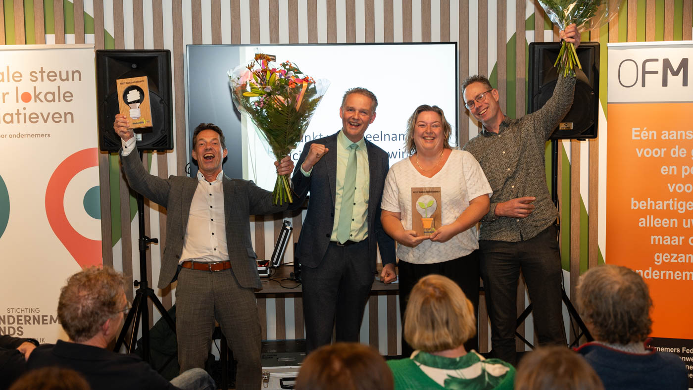 Medemblik bekroont Kok Aardbeien en Ursem Modulaire Bouwsystemen met duurzaamheidsprijzen