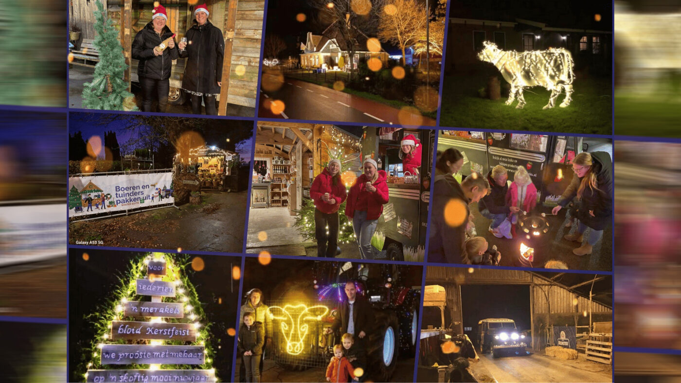 Verlichte boerderijenroute in Drechterland en Wognum op vrijdag 19 en zaterdag 20 december