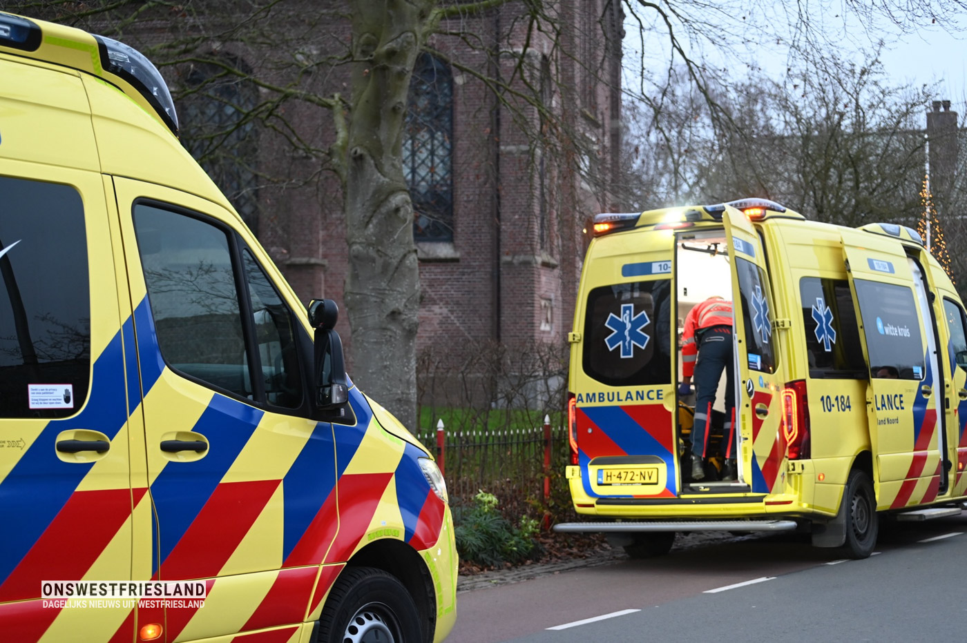 Meerdere mensen onwel tijdens uitvaartdienst in kerk Aartswoud