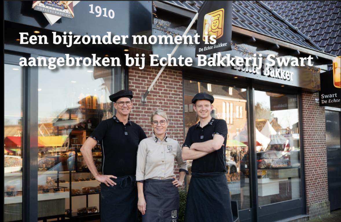 Ton en Edith Swart dragen Echte Bakkerij Swart in Wervershoof over binnen de familie