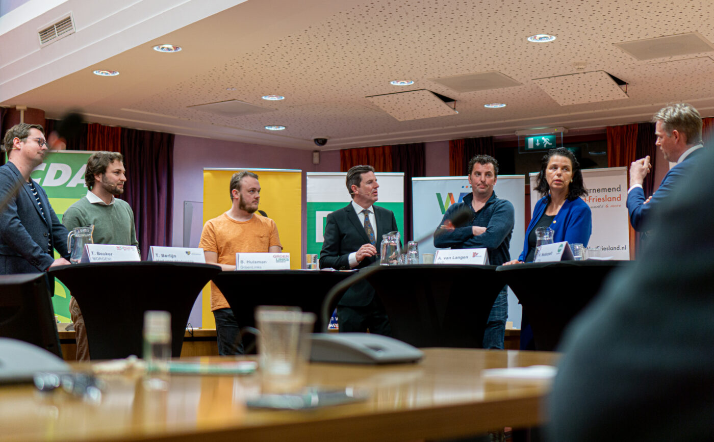 Ondernemersverkiezingsdebat in Wognum over toekomst lokaal beleid