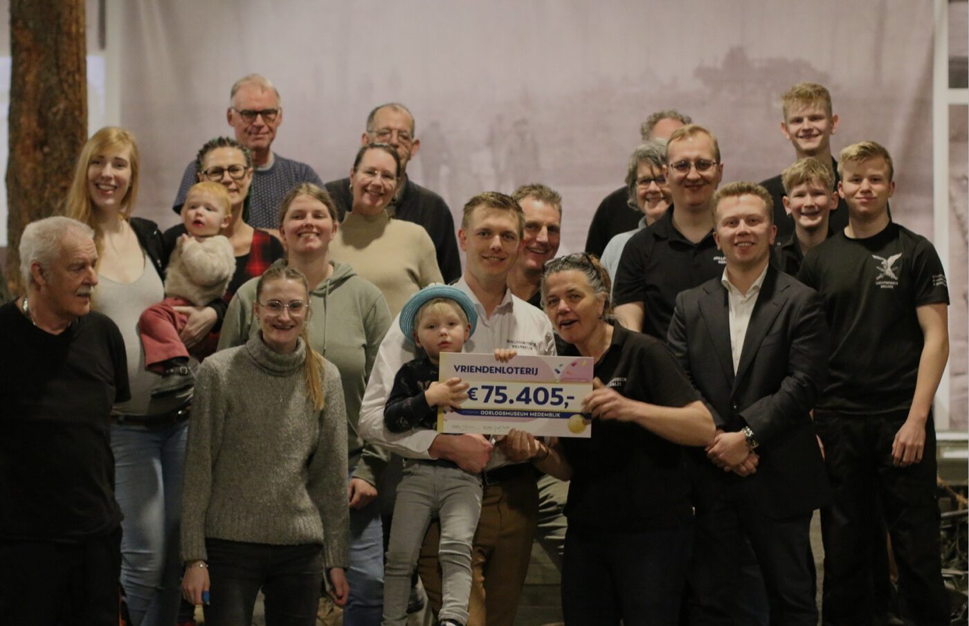 Oorlogsmuseum Medemblik ontvangt voor het eerst bijdrage van VriendenLoterij; ruim 75.000 euro