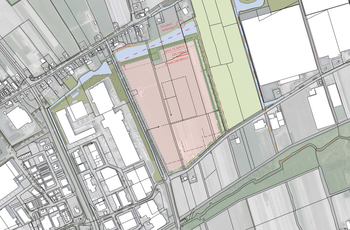 Uitbreiding WFO-Oost in beeld: nog geen formeel plan of besluit
